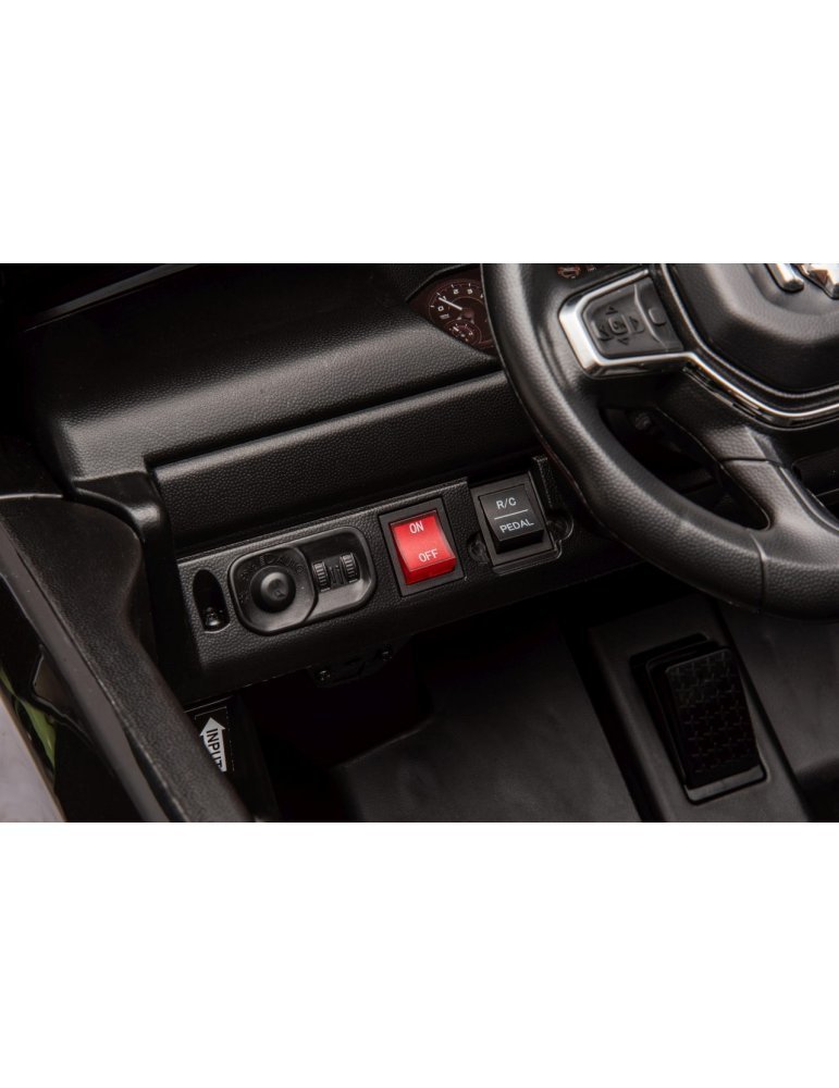 RAM 3500 Black Vehicle Electric Ride-On Car - Vista 27