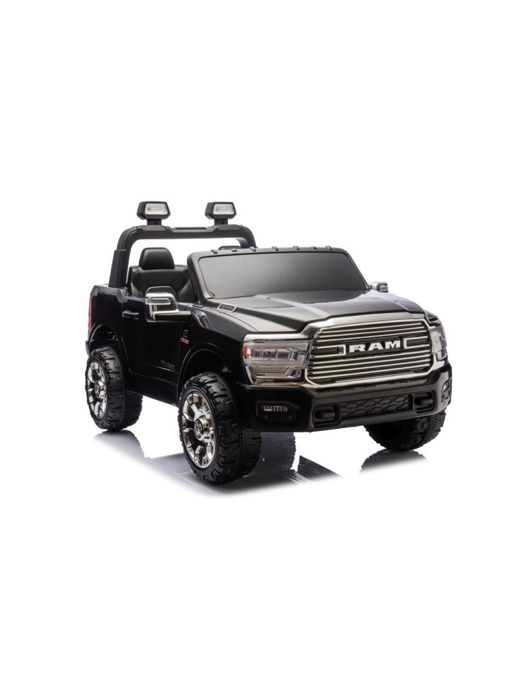 RAM 3500 Black Vehicle Electric Ride-On Car - Vista 36
