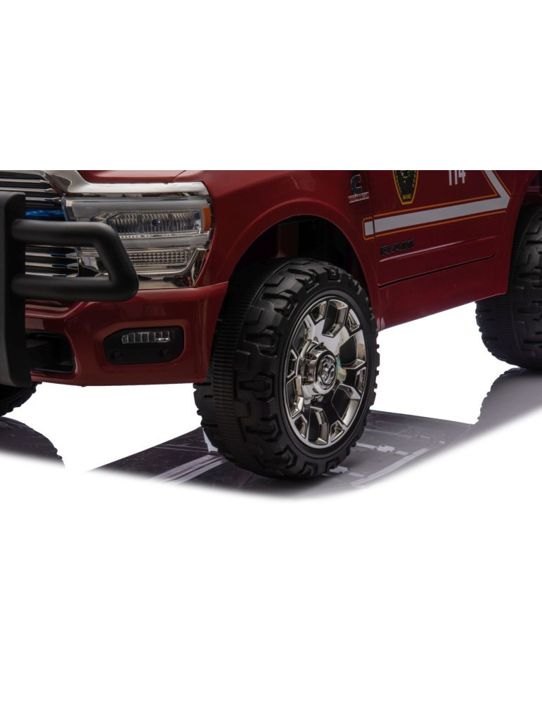 RAM 3500 Fire Department Vehicle Electric Ride-On Car - Vista 16