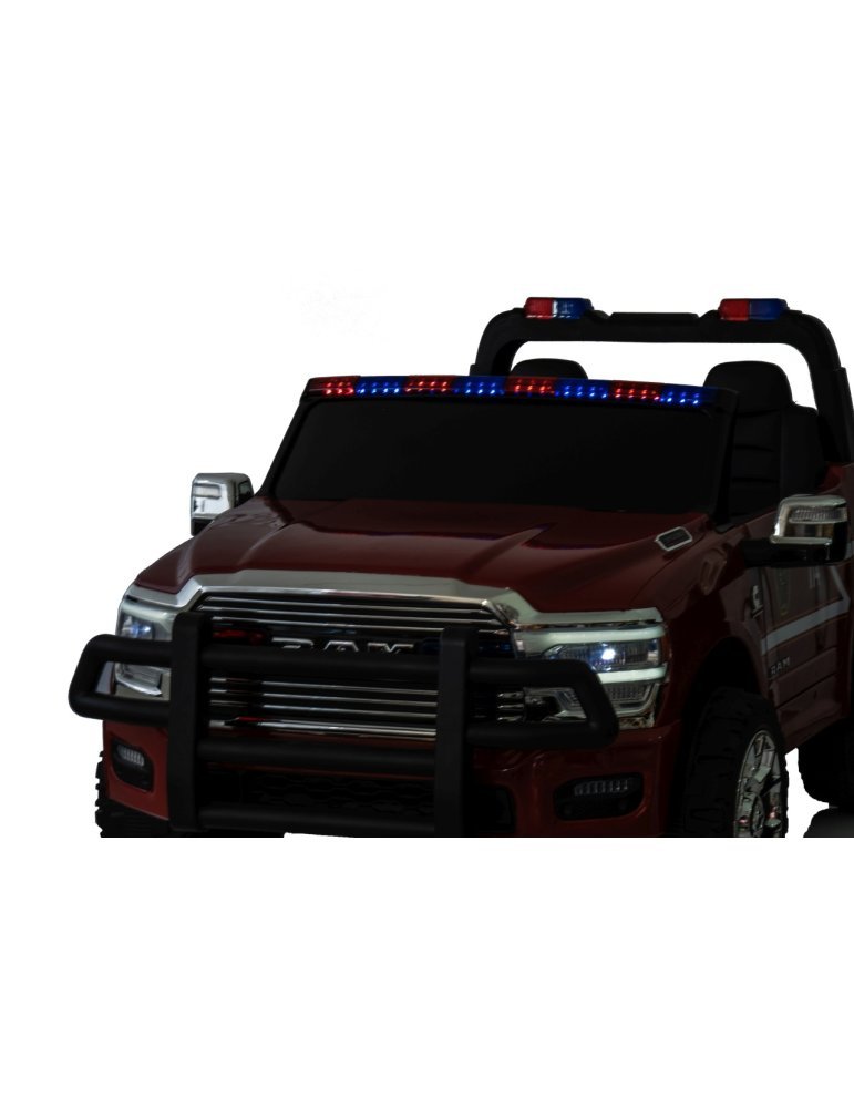 RAM 3500 Fire Department Vehicle Electric Ride-On Car - Vista 36