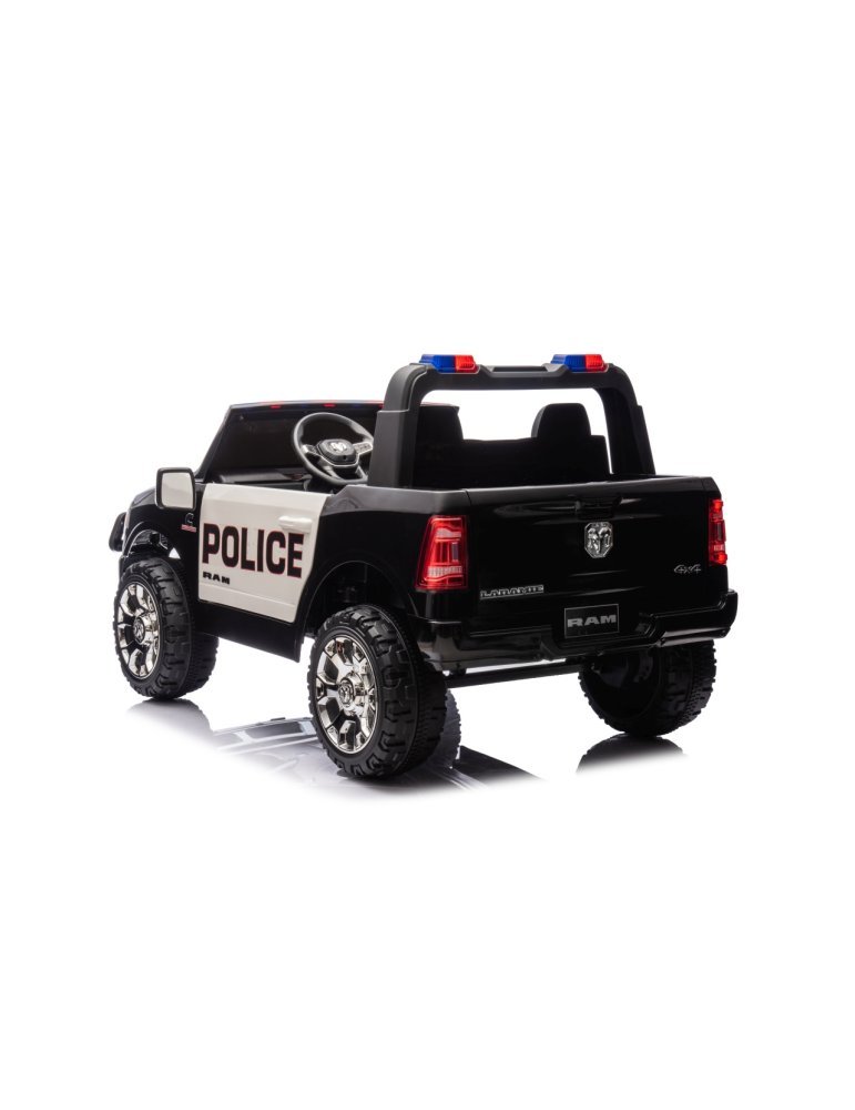 Todoterreno Infantil RAM 3500 Policía 24V con Luces y Sirena