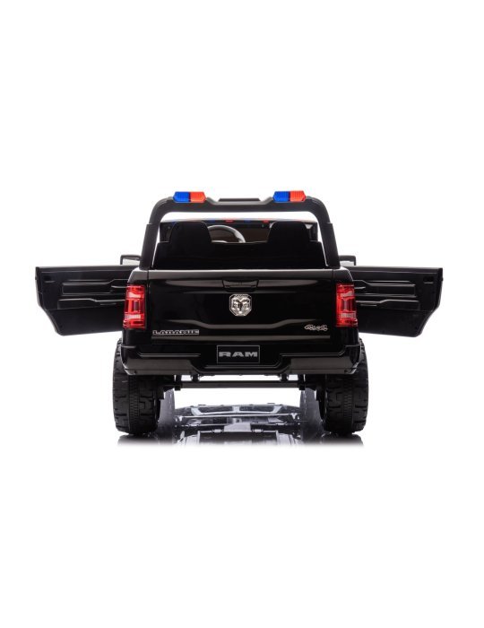 Todoterreno Infantil RAM 3500 Policía 24V con Luces y Sirena