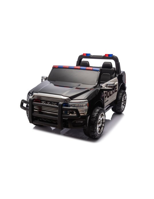 Todoterreno Infantil RAM 3500 Policía 24V con Luces y Sirena