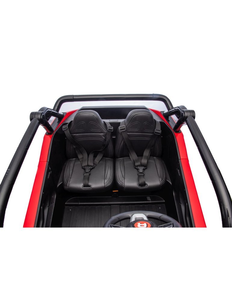 RACING Road 2000 Red Vehicle Biplaza Buggy Eléctrico Infantil - Vista 12