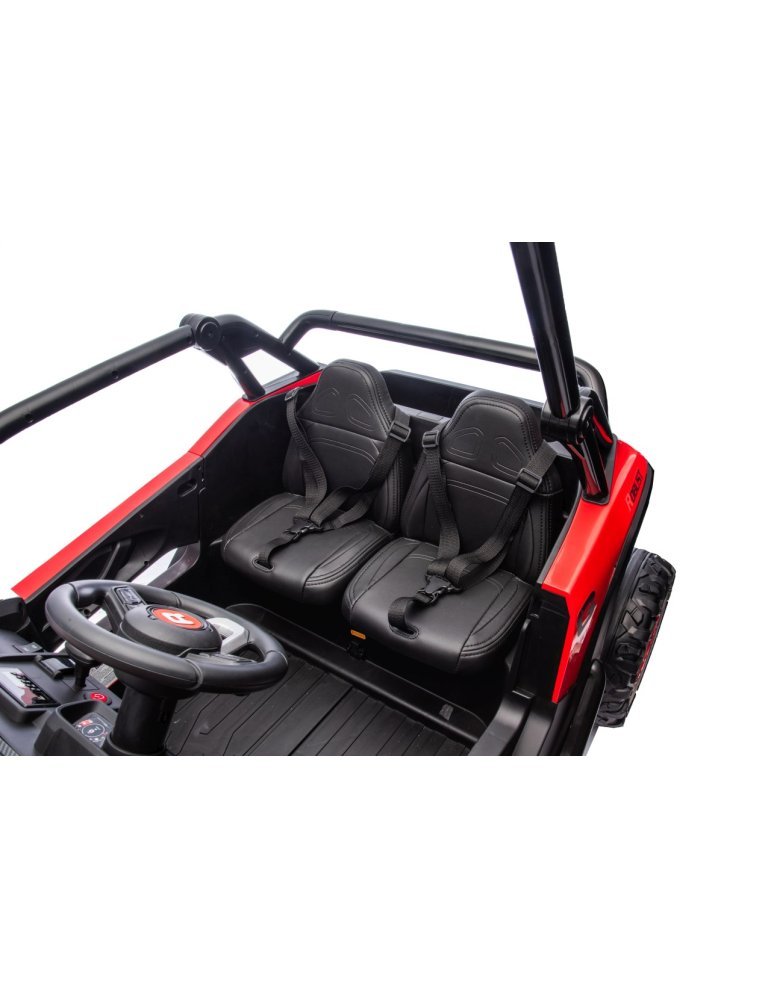 RACING Road 2000 Red Vehicle Dual-Seat Electric Buggy - Vista 13
