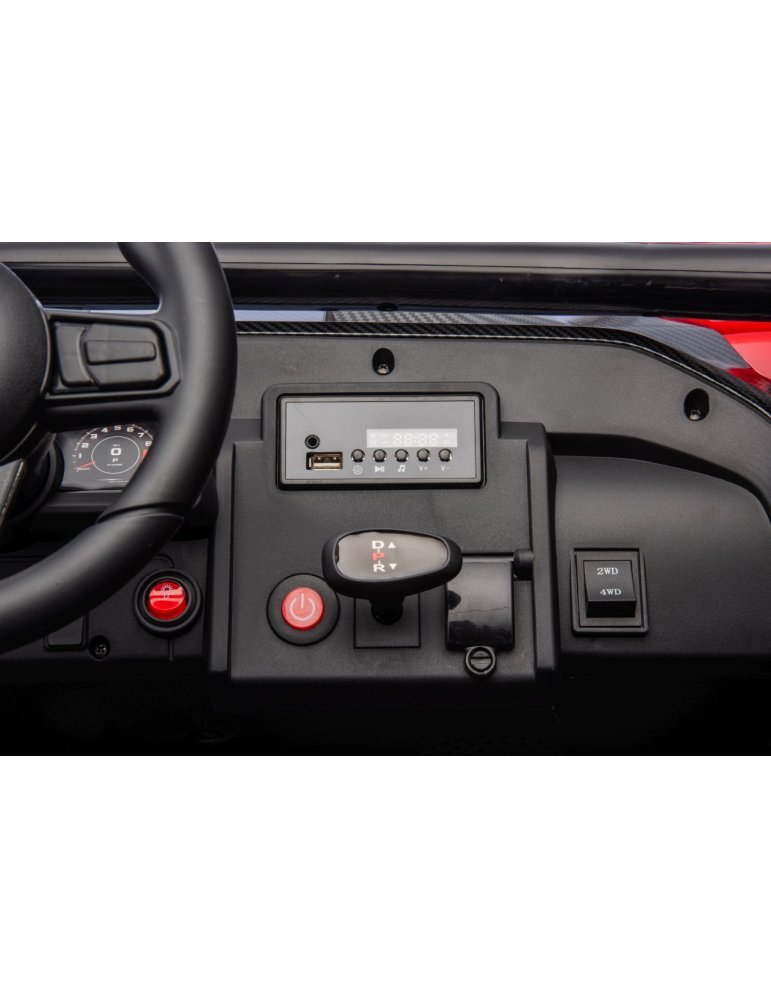 RACING Road 2000 Red Vehicle Biplaza Buggy Eléctrico Infantil - Vista 20