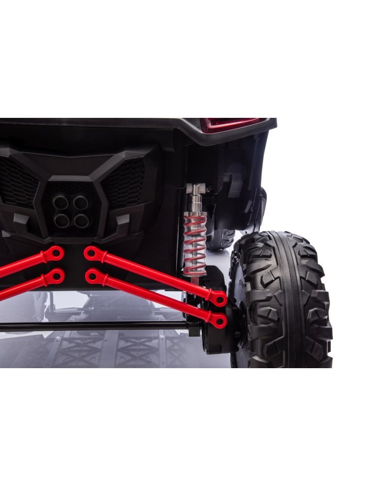 RACING Road 2000 Red Vehicle Dual-Seat Electric Buggy - Vista 16