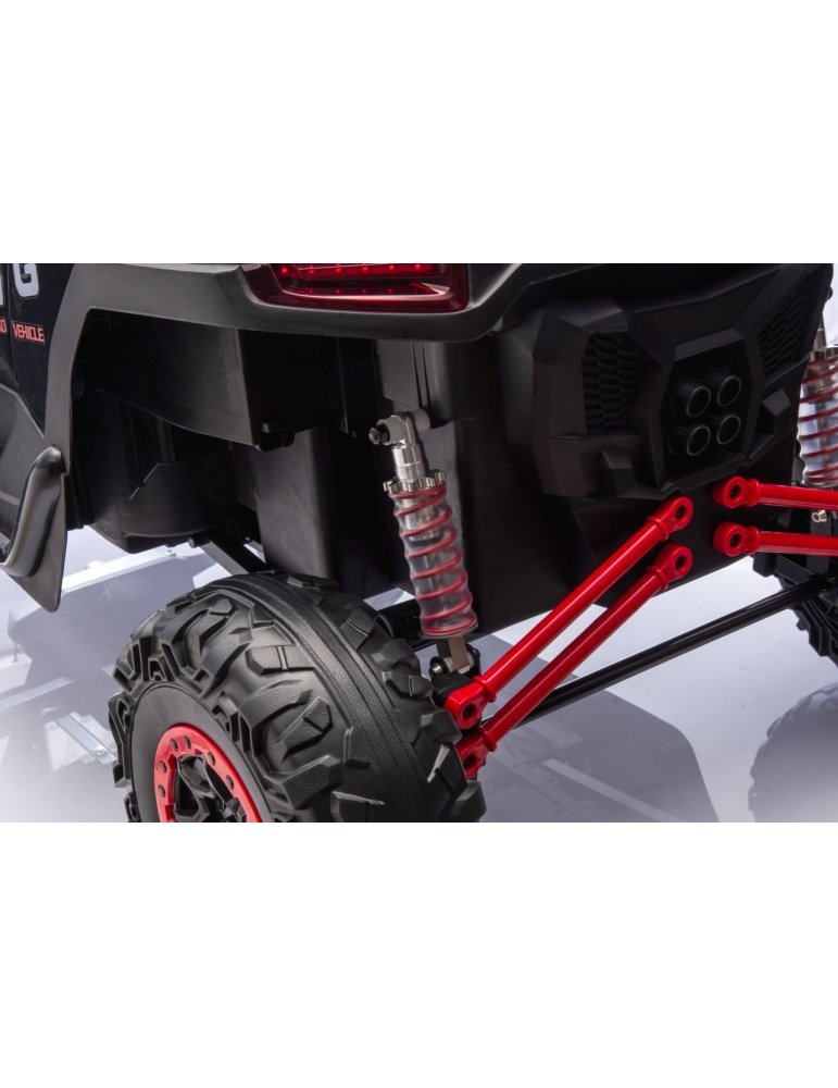 RACING Road 2000 Red Vehicle Dual-Seat Electric Buggy - Vista 17