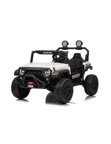 Todoterreno Infantil PASSION 4x4 24V Biplaza con 4 motores y ruedas EVA 1  2