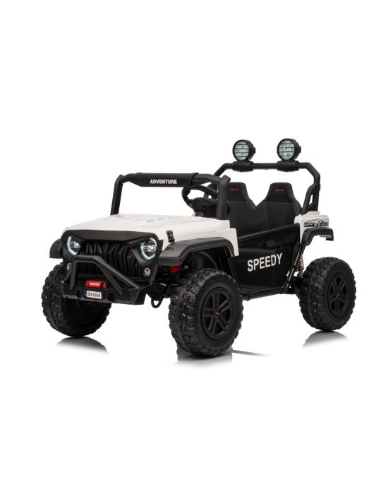 Passion de SUV pour enfants 4x4 24V Biplaza avec 4 moteurs et roues Eva 1 