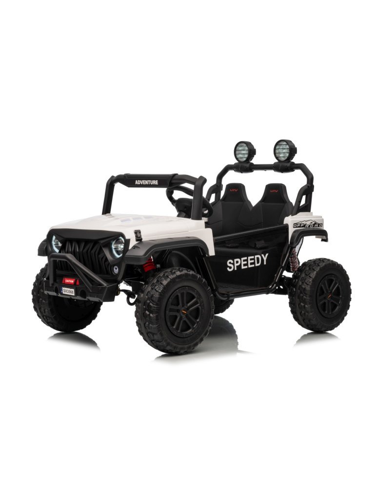 Todoterreno Infantil PASSION 4x4 24V Biplaza con 4 motores y ruedas EVA 3 