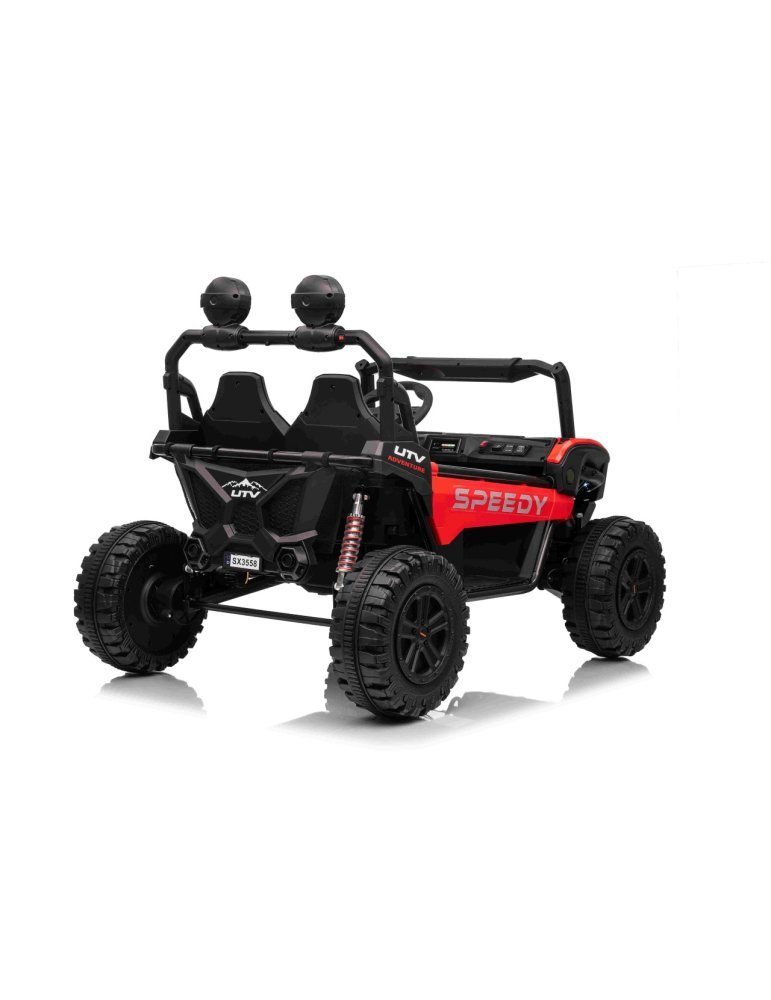 Buggy Elétrico Biplaza Speedy 4x4 24V 800W - Vista 7