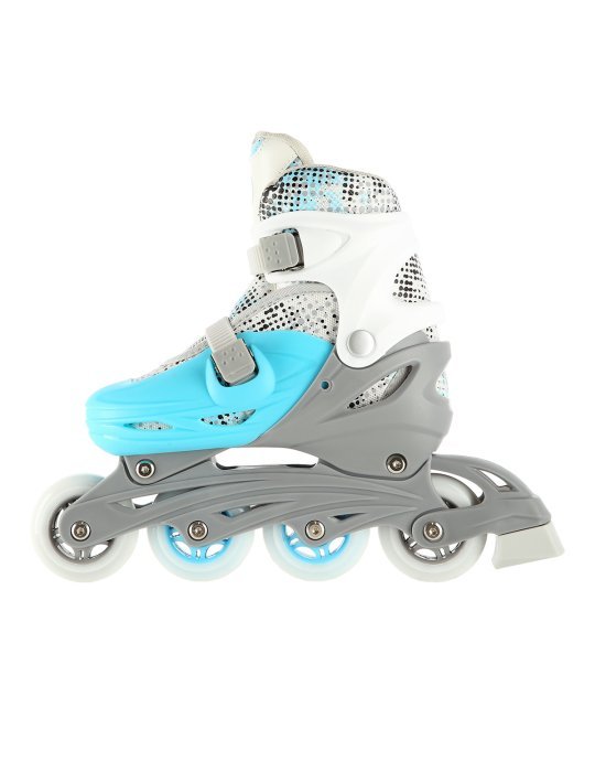 NH18331  SET 4in1 BLUE SIZE M (35-38) INLINE/ICE-SKATES NILS EXTREME