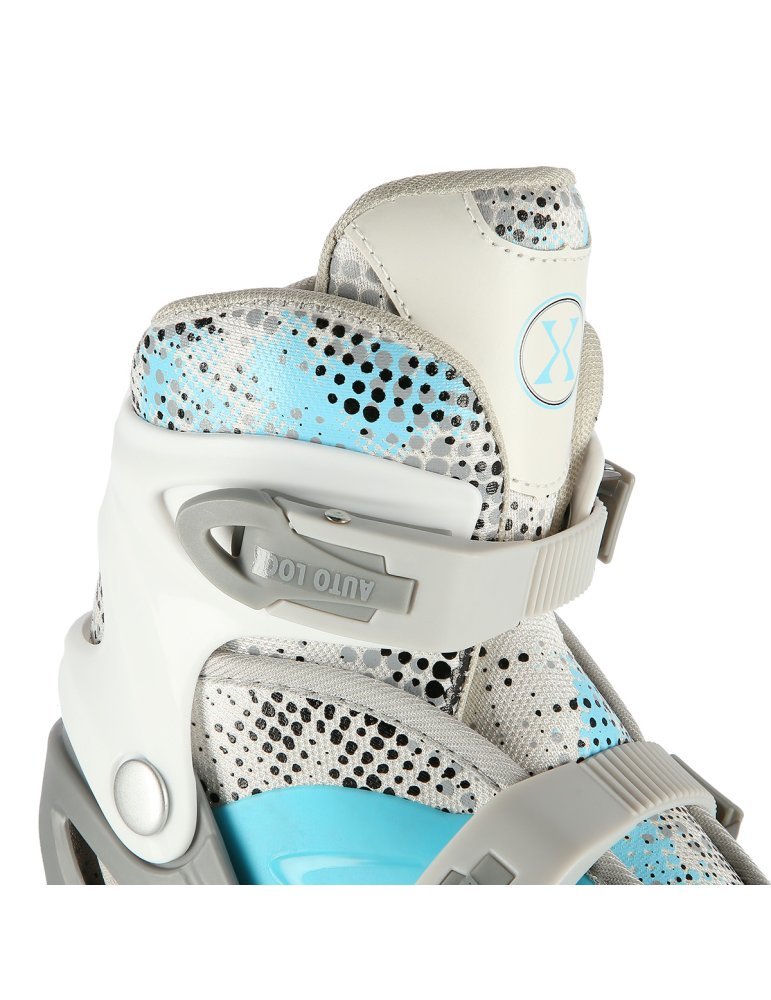 NH18331  SET 4in1 BLUE SIZE M (35-38) INLINE/ICE-SKATES NILS EXTREME