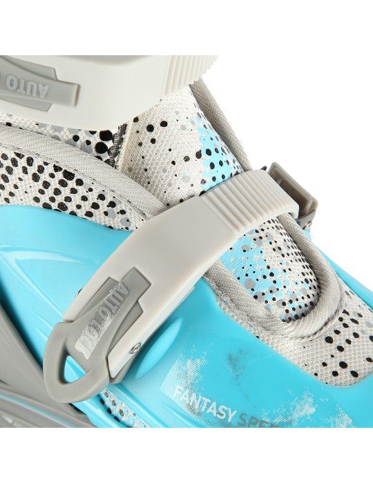 NH18331  SET 4in1 BLUE SIZE M (35-38) INLINE/ICE-SKATES NILS EXTREME