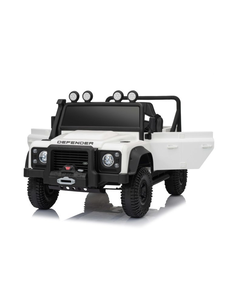 Land Rover Defenda SVX 24V com comando e rodas EVA | Patilandia CARROS ELÉTRICOS PARA CRIANÇAS 
