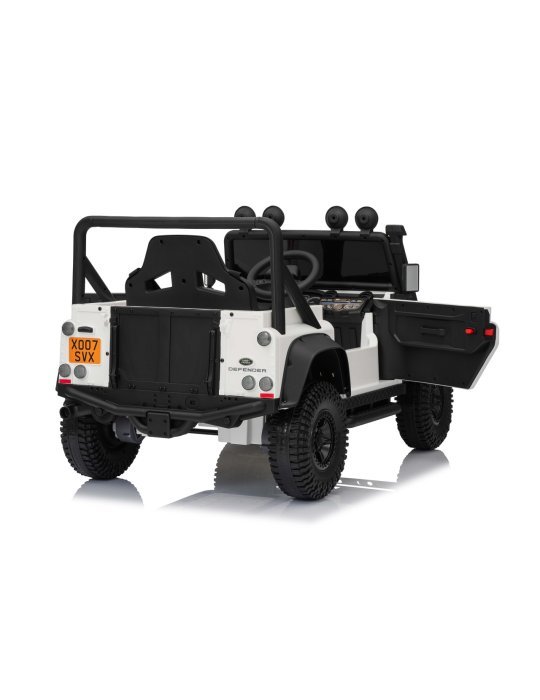 Land Rover Defenda SVX 24V com comando e rodas EVA | Patilandia CARROS ELÉTRICOS PARA CRIANÇAS 