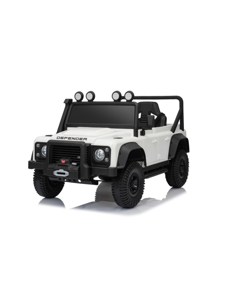 Land Rover Defenda SVX 24V com comando e rodas EVA | Patilandia CARROS ELÉTRICOS PARA CRIANÇAS 