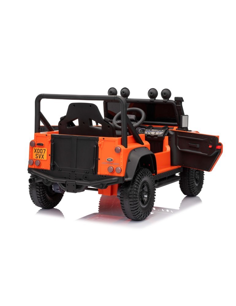 Land Rover Defenda SVX 24V com comando e rodas EVA | Patilandia CARROS ELÉTRICOS PARA CRIANÇAS  - Vista 5