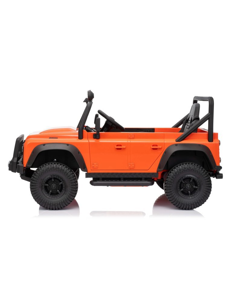 Land Rover Defenda SVX 24V com comando e rodas EVA | Patilandia CARROS ELÉTRICOS PARA CRIANÇAS  - Vista 3