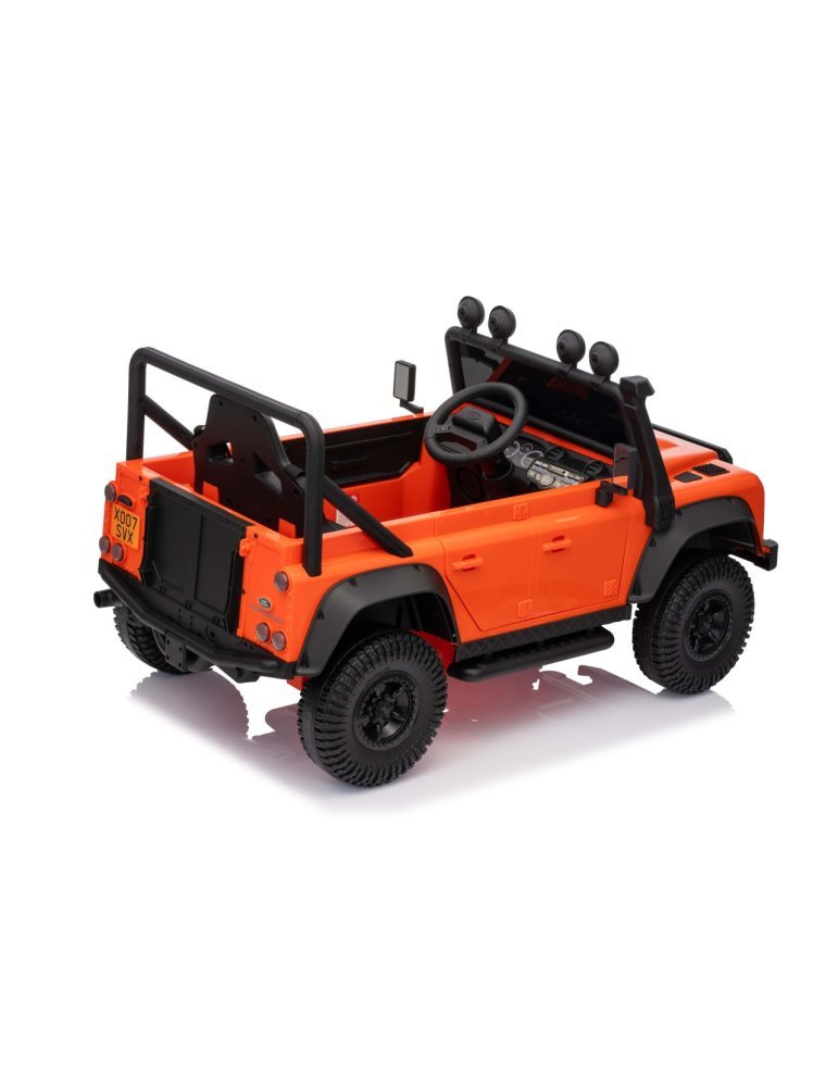 Land Rover Defenda SVX 24V com comando e rodas EVA | Patilandia CARROS ELÉTRICOS PARA CRIANÇAS  - Vista 9