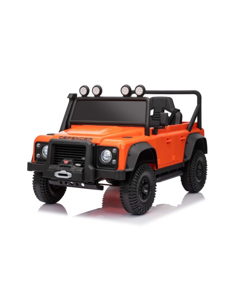 Land Rover Defenda SVX 24V com comando e rodas EVA | Patilandia CARROS ELÉTRICOS PARA CRIANÇAS  - Vista 2