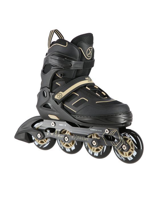 NA14174 A BLACK-BEIGE SIZE S IN-LINE SKATES NILS EXTREME