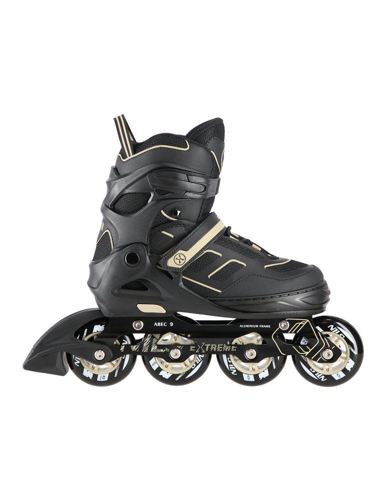 NA14174 A BLACK-BEIGE SIZE S IN-LINE SKATES NILS EXTREME
