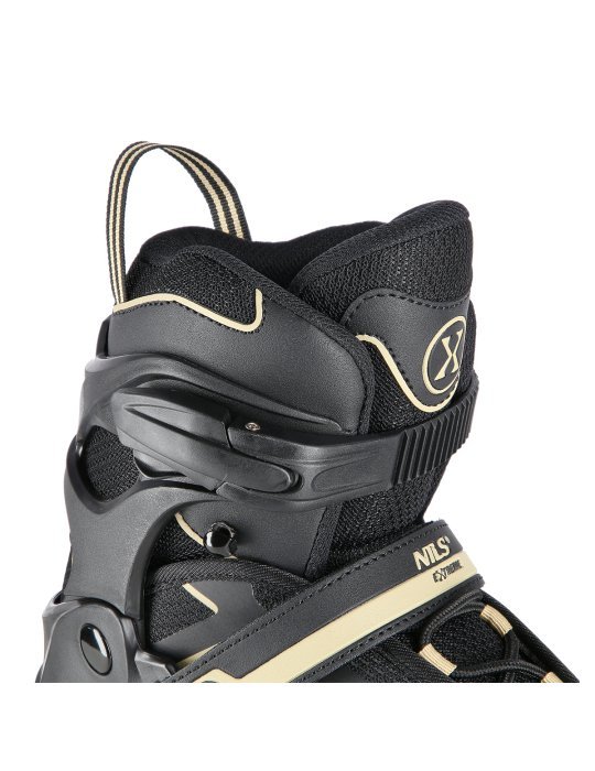 NA14174 A BLACK-BEIGE SIZE S IN-LINE SKATES NILS EXTREME