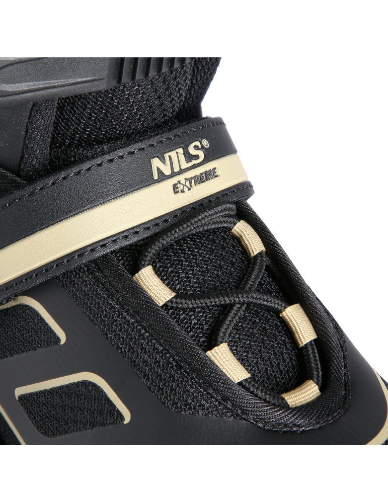 NA14174 A BLACK-BEIGE SIZE S IN-LINE SKATES NILS EXTREME