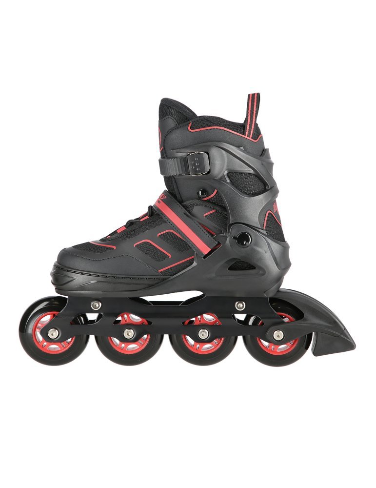 NA14174 A BLACK-RED SIZE S IN-LINE SKATES NILS EXTREME