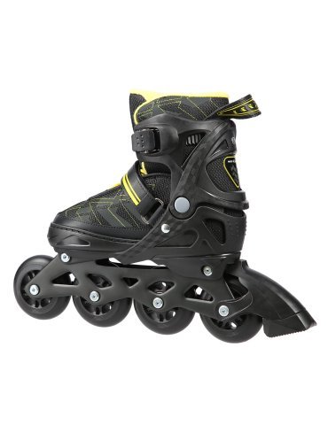 NA11002 BLACK/YELLOW S(31-34)) IN-LINE SKATES NILS EXTREME 2