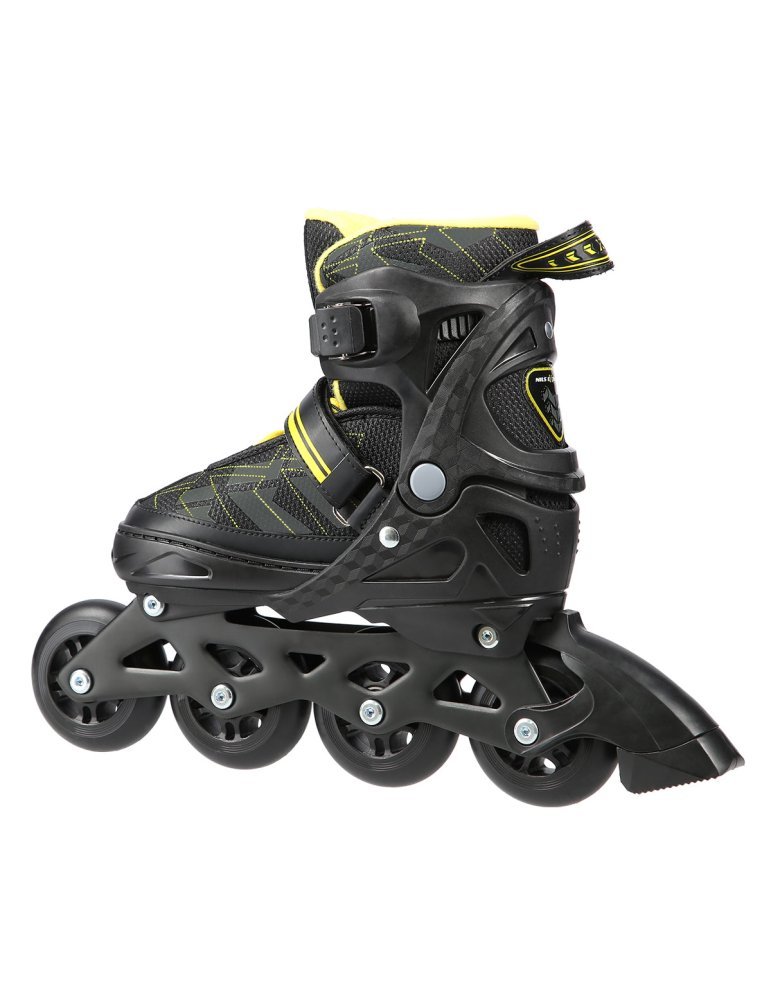 NA11002 BLACK/YELLOW S(31-34)) IN-LINE SKATES NILS EXTREME