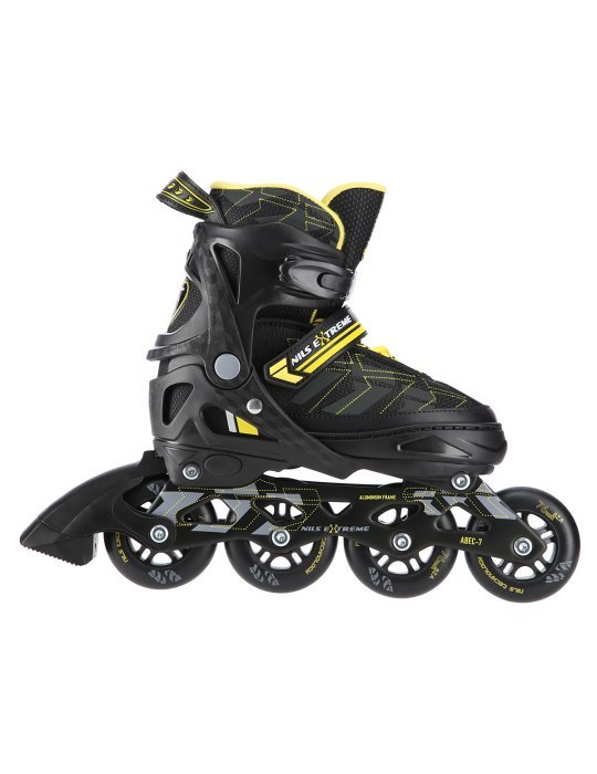 NA11002 BLACK/YELLOW S(31-34)) IN-LINE SKATES NILS EXTREME