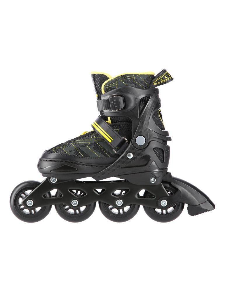 NA11002 BLACK/YELLOW S(31-34)) IN-LINE SKATES NILS EXTREME