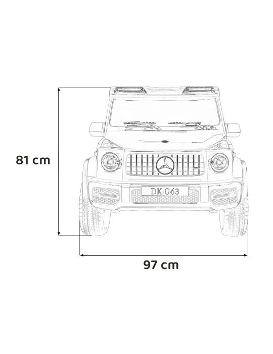 Mercedes Benz G63 AMG XXL Voiture Électrique