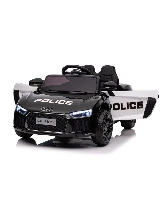 Audi R8 Policía 12V – Coche Eléctrico Infantil con Control Remoto