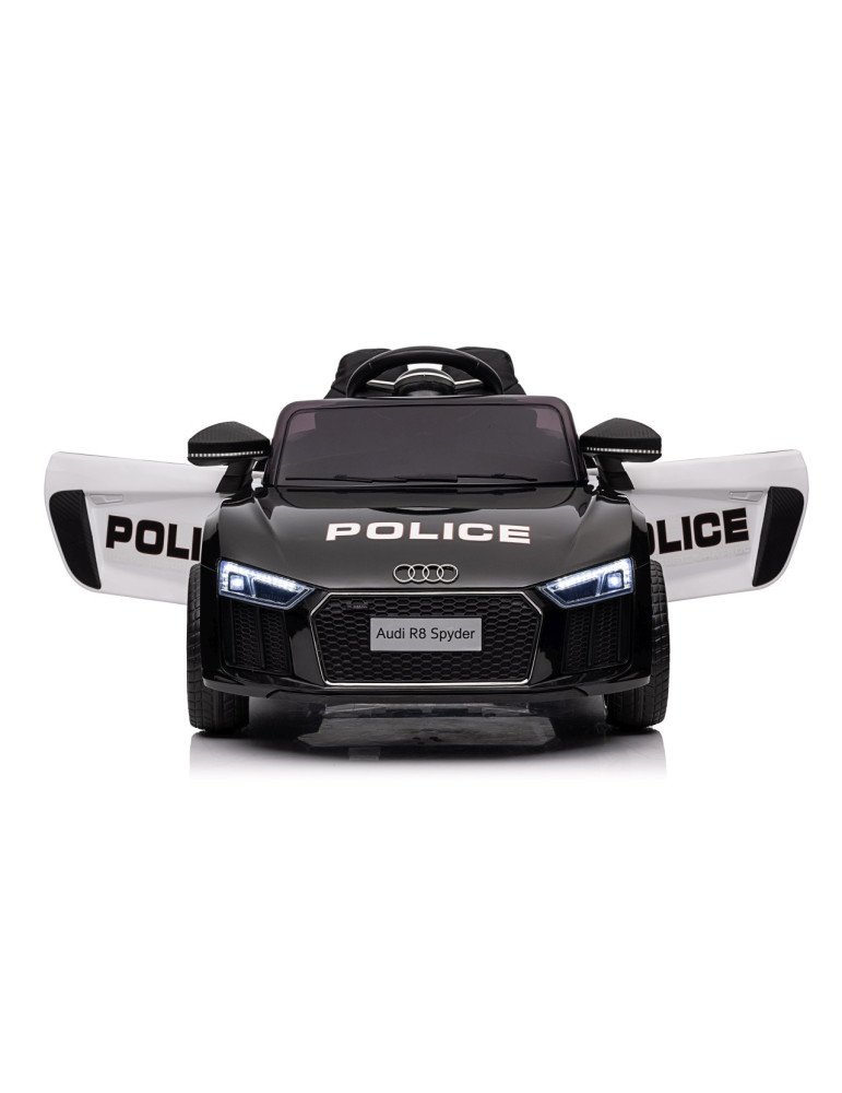 Audi R8 Policía 12V – Coche Eléctrico Infantil con Control Remoto