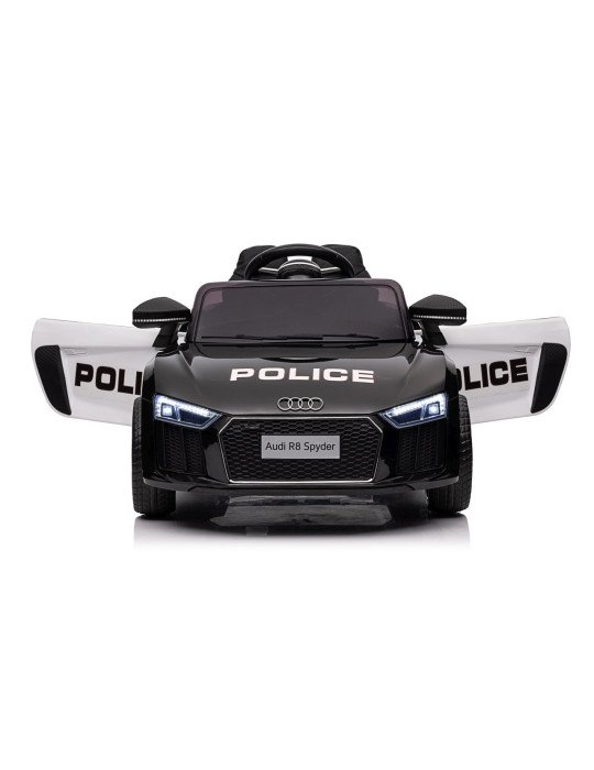 Audi R8 Policía 12V – Coche Eléctrico Infantil con Control Remoto