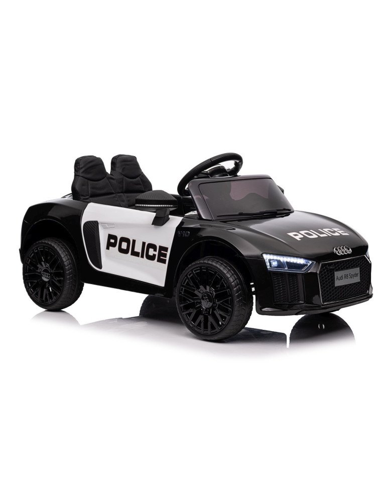 Audi R8 Policía 12V – Coche Eléctrico Infantil con Control Remoto - Vista 10