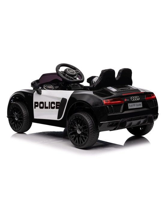 Audi R8 Policía 12V – Coche Eléctrico Infantil con Control Remoto