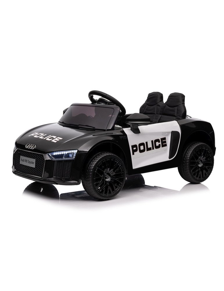 Audi R8 Policía 12V – Coche Eléctrico Infantil con Control Remoto - Vista 17
