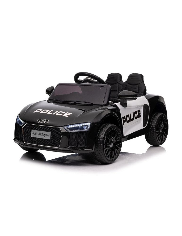 Audi R8 Policía 12V – Coche Eléctrico Infantil con Control Remoto - Vista 18