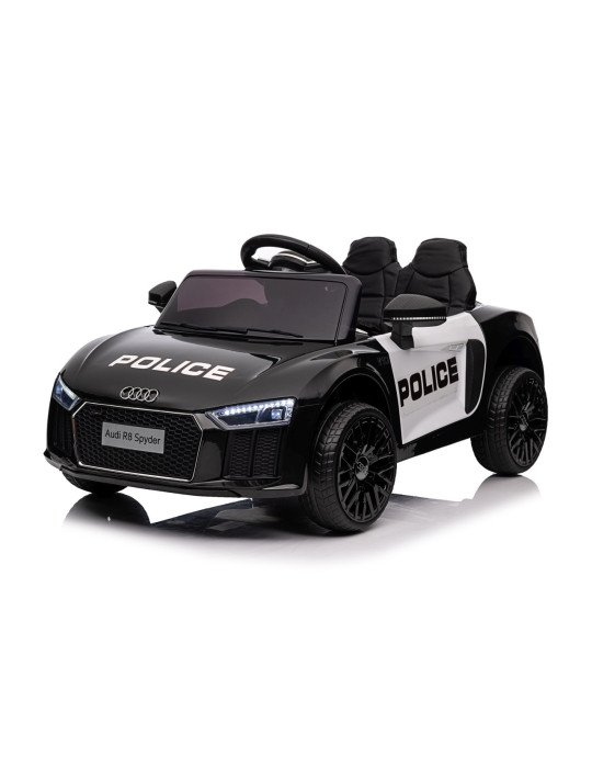 Audi R8 Policía 12V – Coche Eléctrico Infantil con Control Remoto