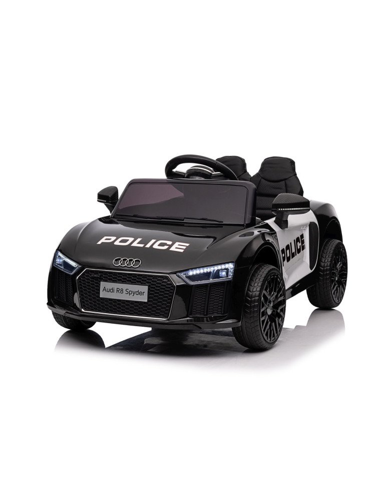Audi R8 Policía 12V – Coche Eléctrico Infantil con Control Remoto - Vista 19