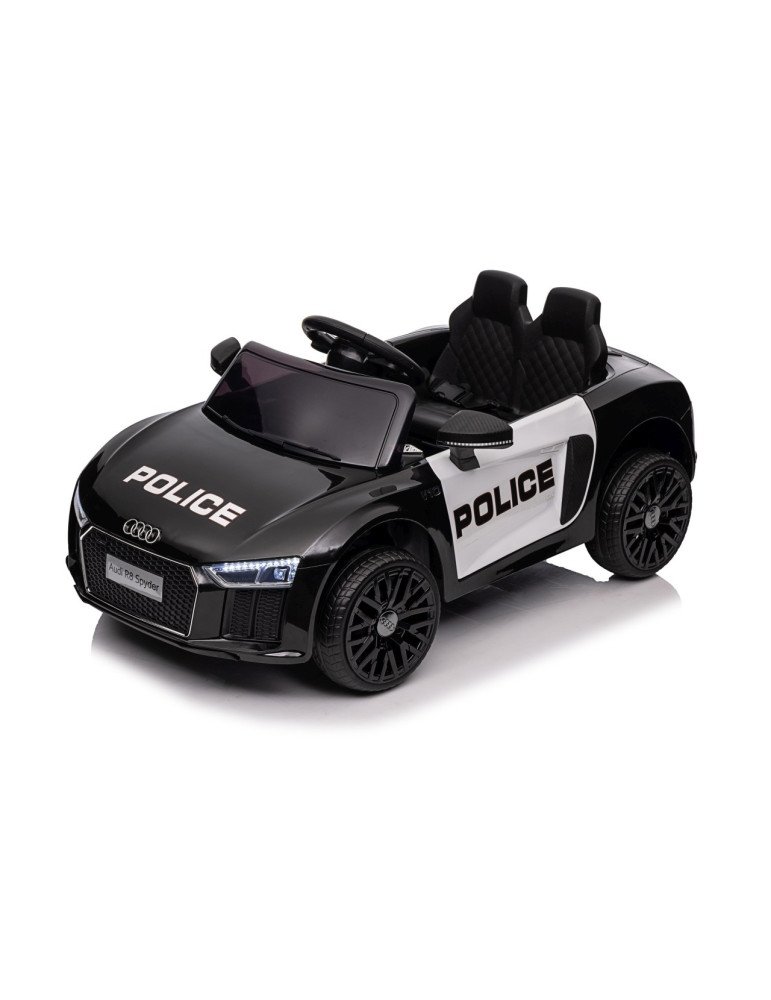 Audi R8 Policía 12V – Coche Eléctrico Infantil con Control Remoto
