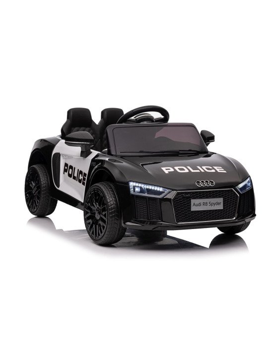 Audi R8 Policía 12V – Coche Eléctrico Infantil con Control Remoto