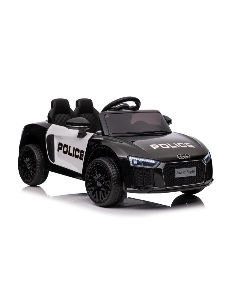 Audi R8 Policía 12V – Coche Eléctrico Infantil con Control Remoto - Vista 25