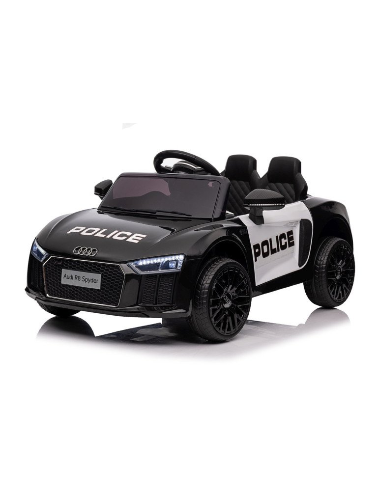 Audi R8 Policía 12V – Coche Eléctrico Infantil con Control Remoto - Vista 27