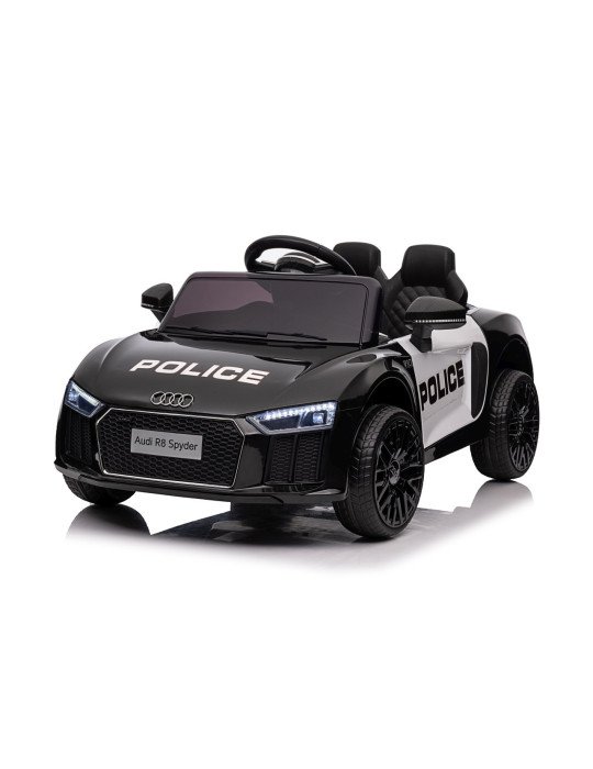 Audi R8 Policía 12V – Coche Eléctrico Infantil con Control Remoto